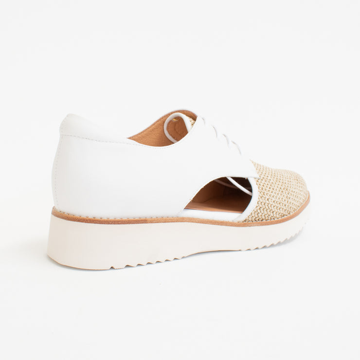 Gelato Adlib White Nat Shoes back. Size 44 womens shoes