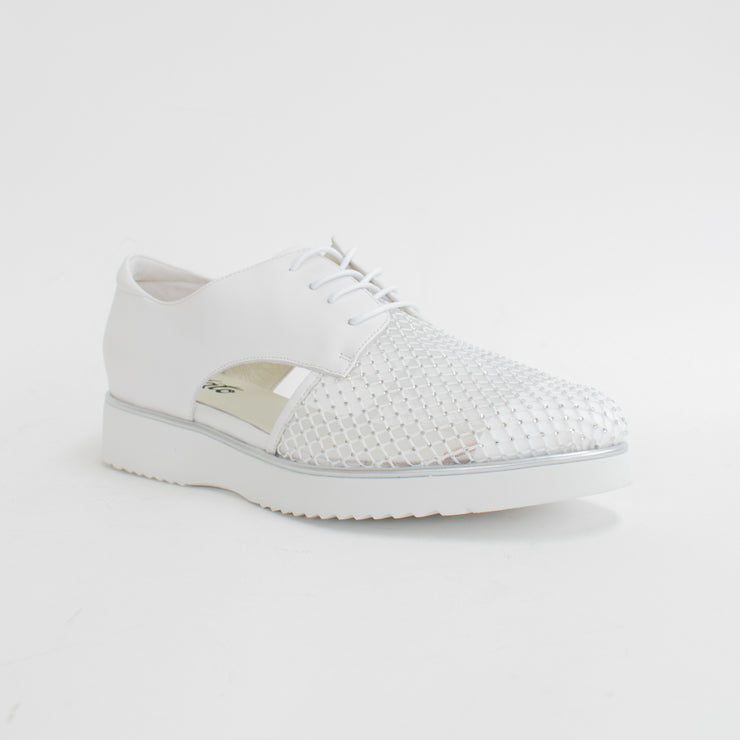 Gelato Adlib White Diamonds Shoes front. Size 43 womens shoes