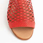 Cabello Alaca Red Sandals toe. Size 43 womens shoes