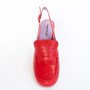 Bresley Azziz Fire Red Shoes top. Size 42 womens shoes