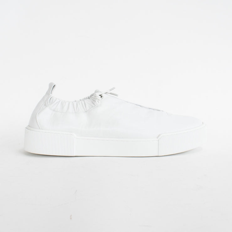 Hogl Bayly White Sneakers side. Size 10 womens shoes