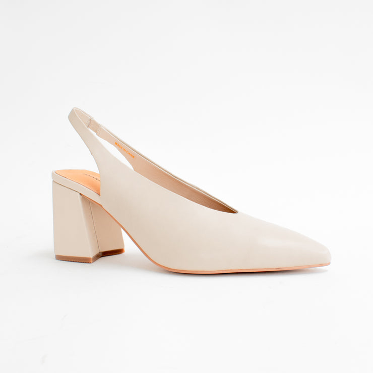 Tamara London Beyah Nude Shoes front. Size 43 womens shoes