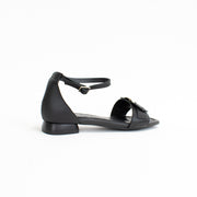 Dansi Burgos Black Sandals back. Size 44 womens shoes