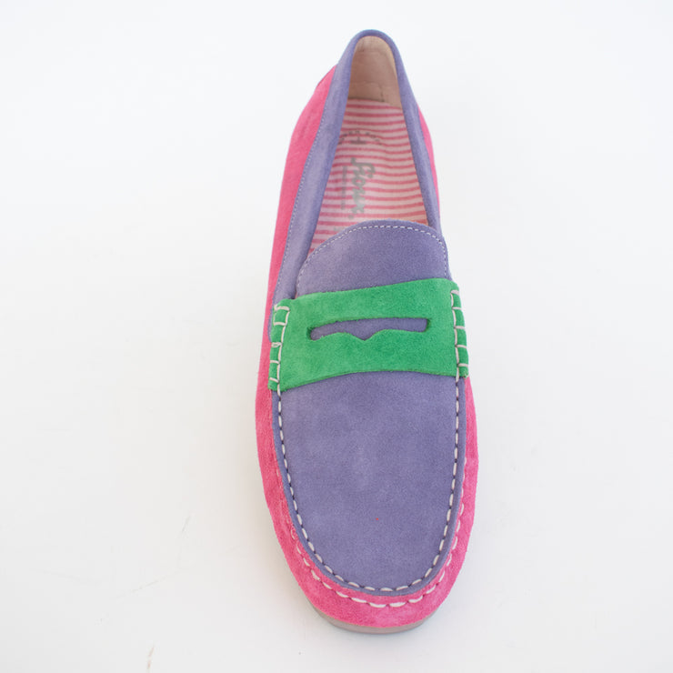 Sioux Carmona Pink Lilac Moccasins top. Size 12.5 womens shoes