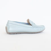 Sioux Carmona Sky Leather Moccasins back. Size 11.5 womens shoes