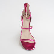 KatieNMe Clifton Fuchsia Metallic Sandals top. Size 46 womens shoes