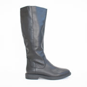 Hush Puppies Alexandria Black Long Boots side. Size 10 womens shoes