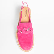 Dosile Hot Pink Suede