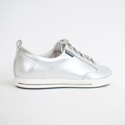 Frankie4 Ellie V Silver Sneakers back. Size 12 womens shoes