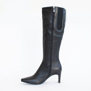 Hush Puppies Fab Black Long Boot inside. Size 13 womens shoes