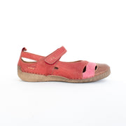 Josef Seibel Fergey 51 Pink Red Shoes side. Size 42 womens shoes