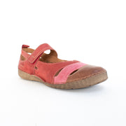 Josef Seibel Fergey 51 Pink Red Shoes front. Size 43 womens shoes