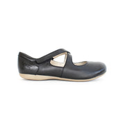 Josef Seibel Fiona 72 Black Shoes side. Size 42 womens shoes