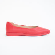 Hush Puppies Gogo Red Maple Shoes side. Size 10 womens shoes