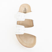 Josef Seibel Hermine 01 White Sandals top. Size 42 womens shoes