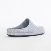 Dr Feet Homey Lt Grey Slippers back. Size 44 womens shoes