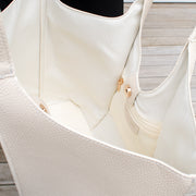 Hael and Jax James Tote Bone Bag Inside