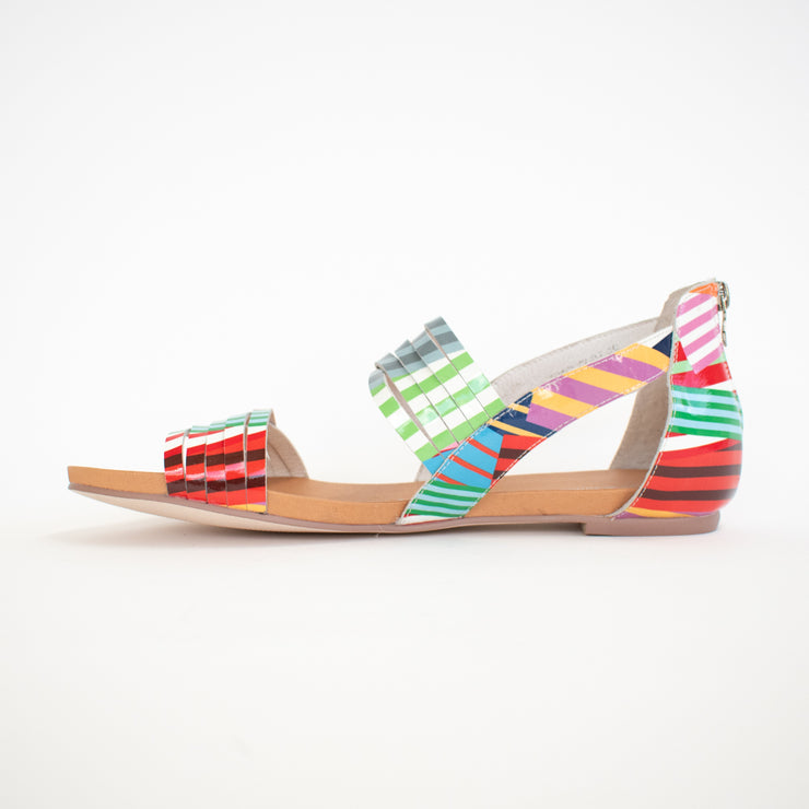 Django and Juliette Jewelsy Stripe Multi Sandals inside. Size 45 womens shoes