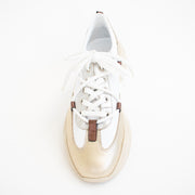 Babouche Laurie 13 Gold Silver Sneaker top. Size 43 womens shoes