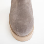 Babouche Lisse 2 Taupe Suede Long Boot toe. Size 43 womens shoes