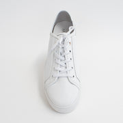 Minx Izzy White Emboss Sneaker top. Size 42 womens shoes