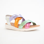 XBonita Lola Multi Colour Sandals front. Size 43 womens shoes