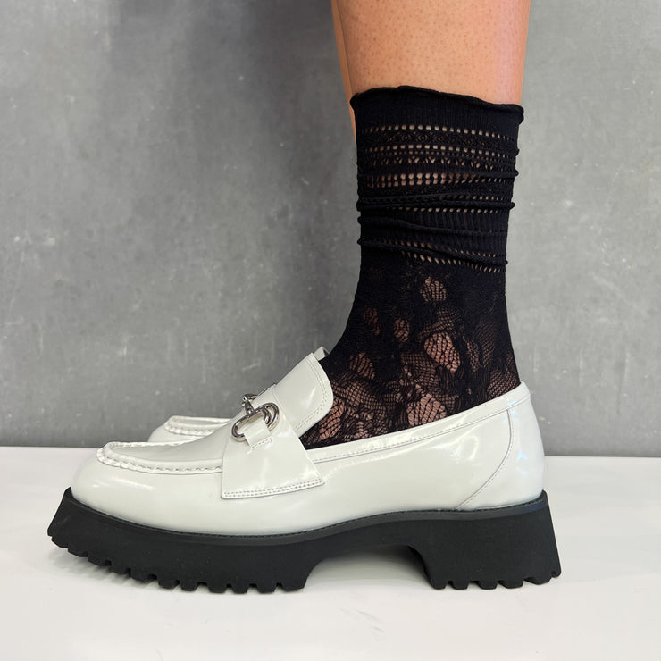 Minx Loafer Sock Black