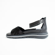 Pure Comfort Milano Black Sandals inside. Size 45 womens shoes