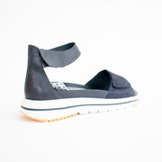 Pure Comfort Milano Navy Sandals back. Size 44 womens shoes