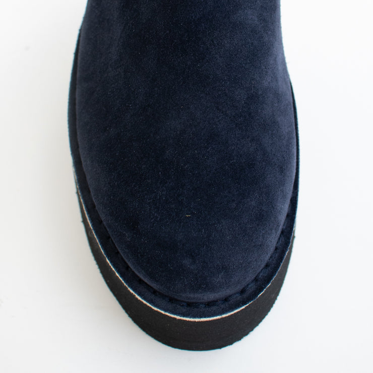 Babouche Noor Navy Ankle Boots toe. Size 42 womens shoes