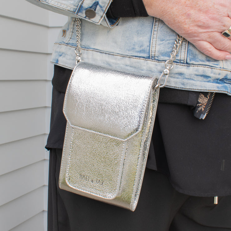 Hael and Jax Paloma Bag Silver