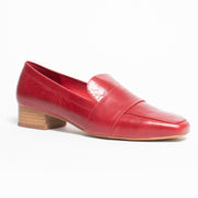 Bresley Pepper Red Loafer Shoe front. Size 43 womens shoes