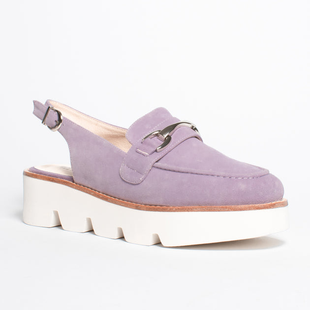 Bresley Ponte Lilac Suede Shoe | Womens Big EU Sizes 42 43 44 45 46 ...