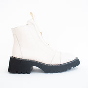 Bresley Storm Bone Ankle Boots side. Size 42 womens shoes