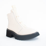 Bresley Storm Bone Ankle Boots front. Size 43 womens shoes