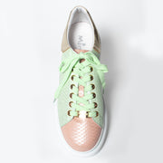 Minx Tessa Pastel Metallic Combo top. Size 46 womens shoes