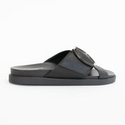 Hush Puppies Vibe Black Sandals back. Size 12 womens shoes