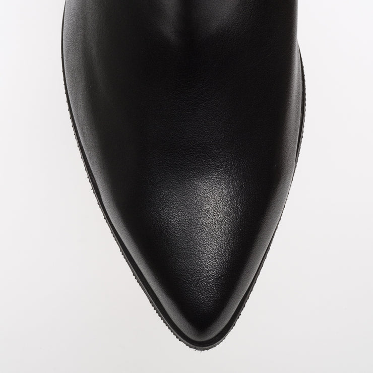 Babouche Lifestyle Requel Black Ankle Boots toe. Size 44 women's boots
