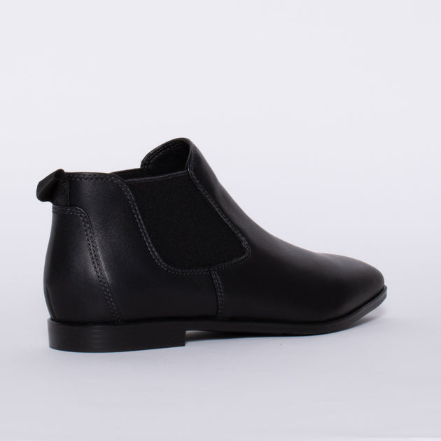 Hush Puppies Zeda Black Ankle Boot | Womens Big NZ Sizes 10 11 12 13 ...